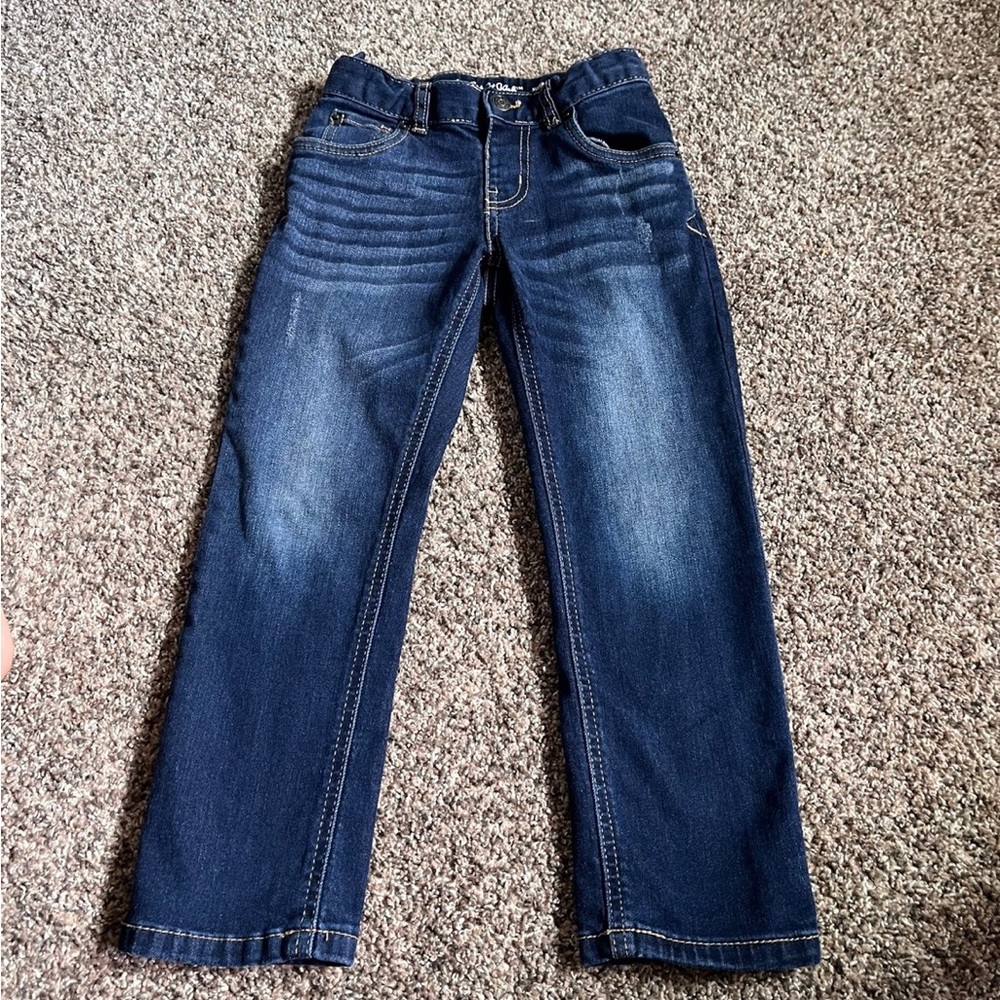 Cat & Jack Dark Blue Stretch Jeans